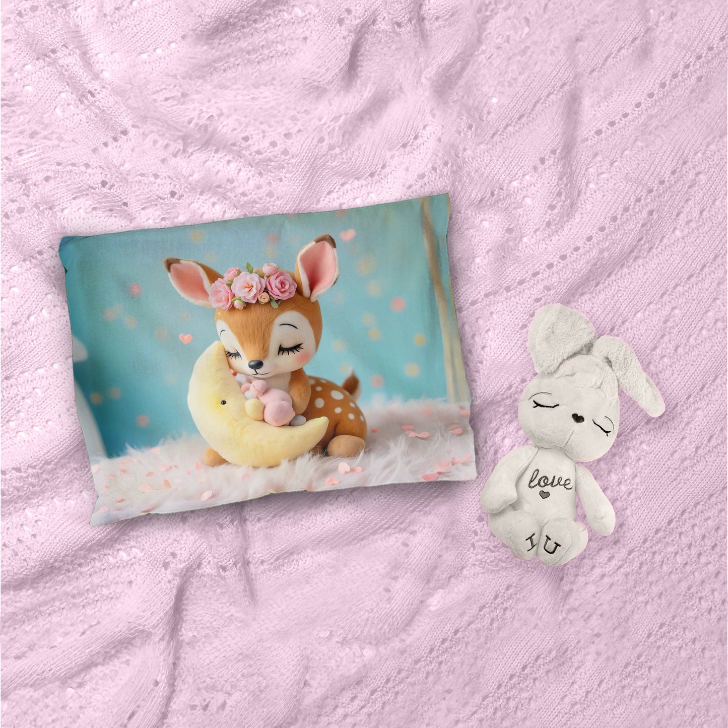 Baby Deer Cot Set