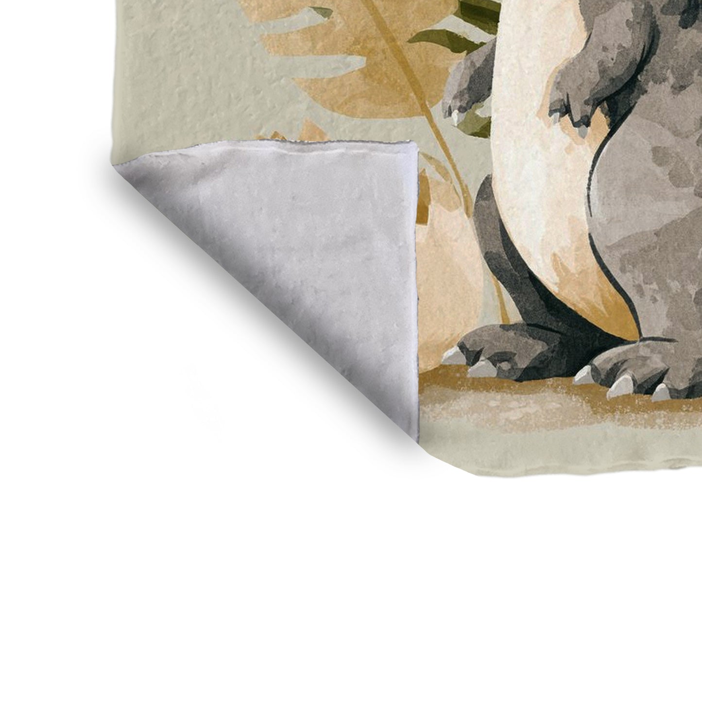 Baby Dinosaur Baby Fleece Blanket by Wikus Schalkwyk