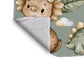 Baby Dinosaur Friends Baby Fleece Blanket by Wikus Schalkwyk