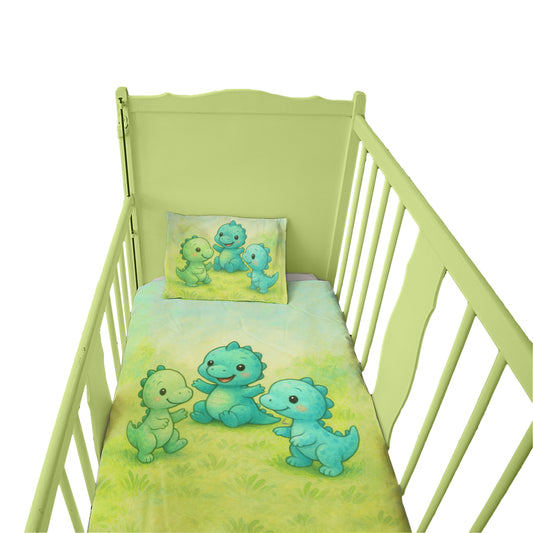 Baby Dinosaur Friends Cot Set by Nathan Pieterse