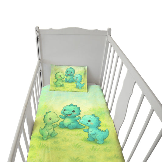Baby Dinosaur Friends Cot Set by Nathan Pieterse