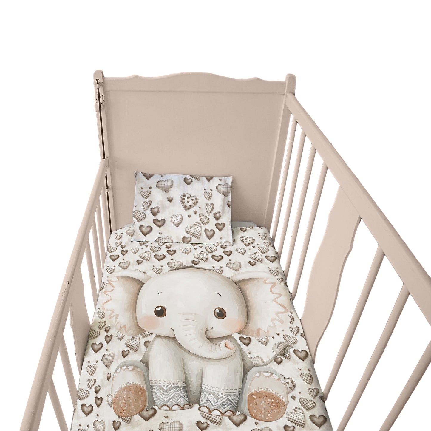 Baby Elephant Cot Set by Mark van Vuuren