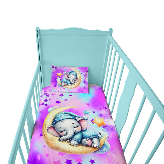 Baby Elephant Dreams Cot Set