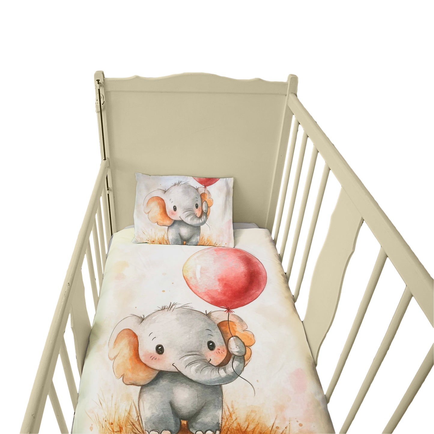 Baby Elly with Balloon Cot Set