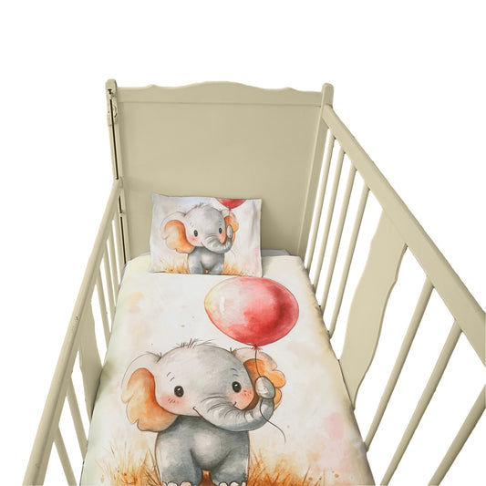 Baby Elly with Balloon Cot Set