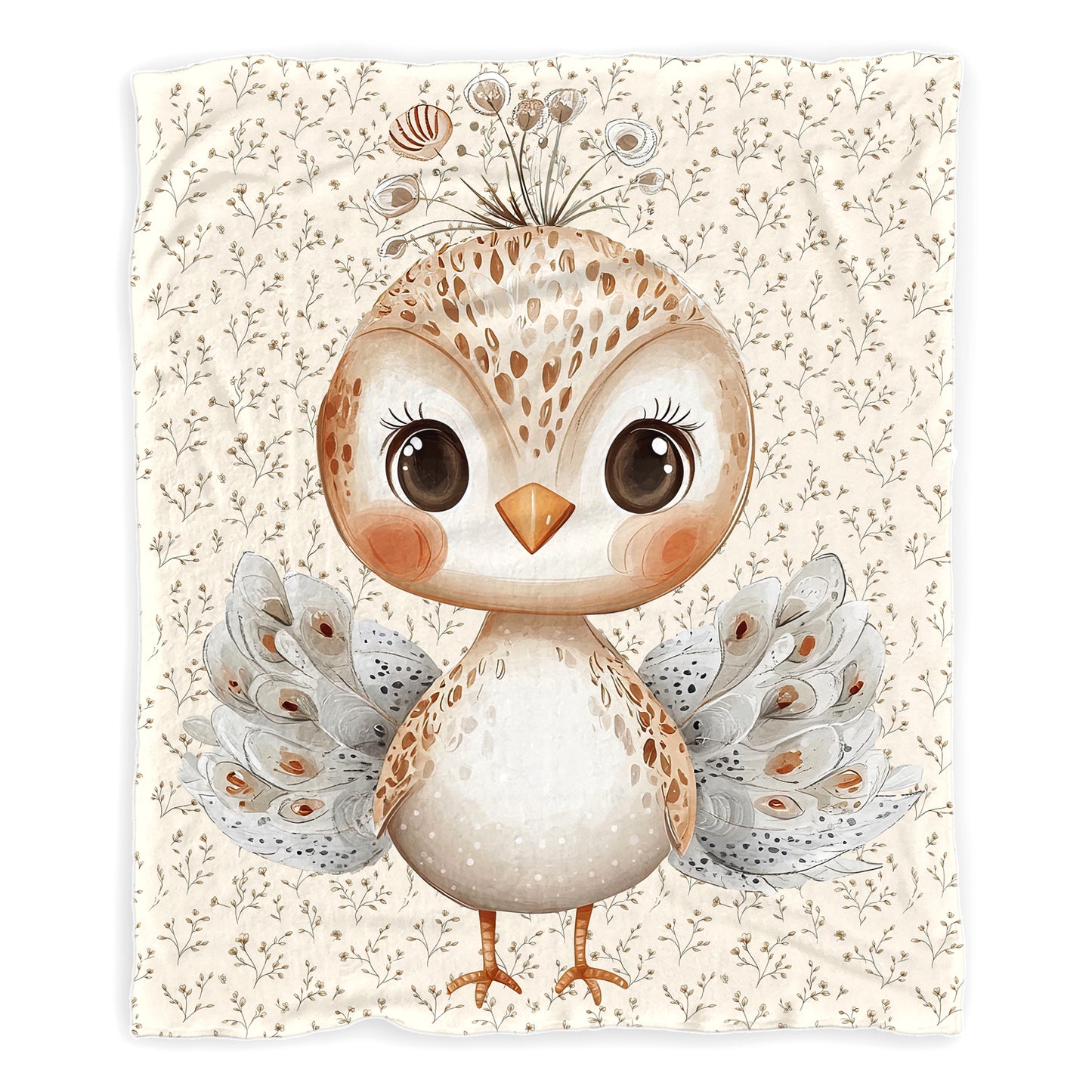 Baby Fowl Baby Fleece Blanket by Mark van Vuuren