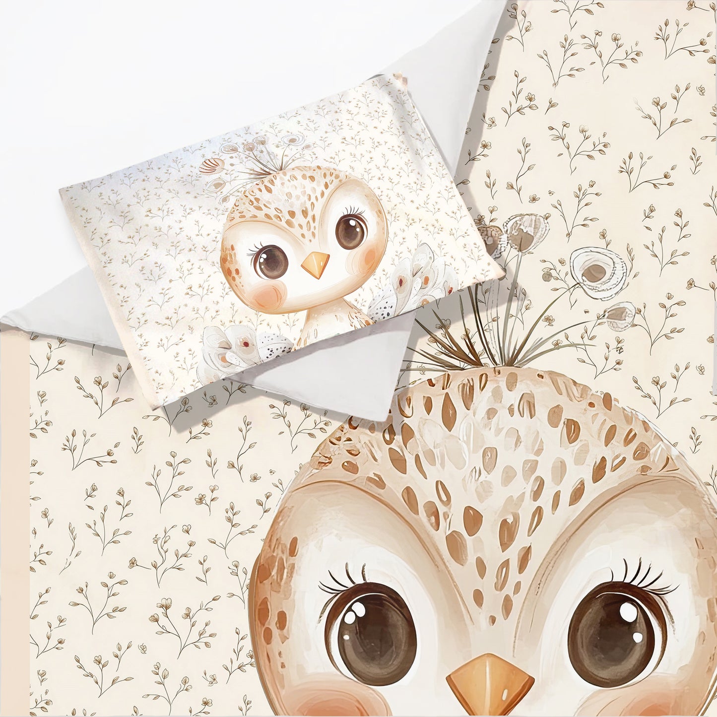Baby Fowl Cot Set by Mark van Vuuren