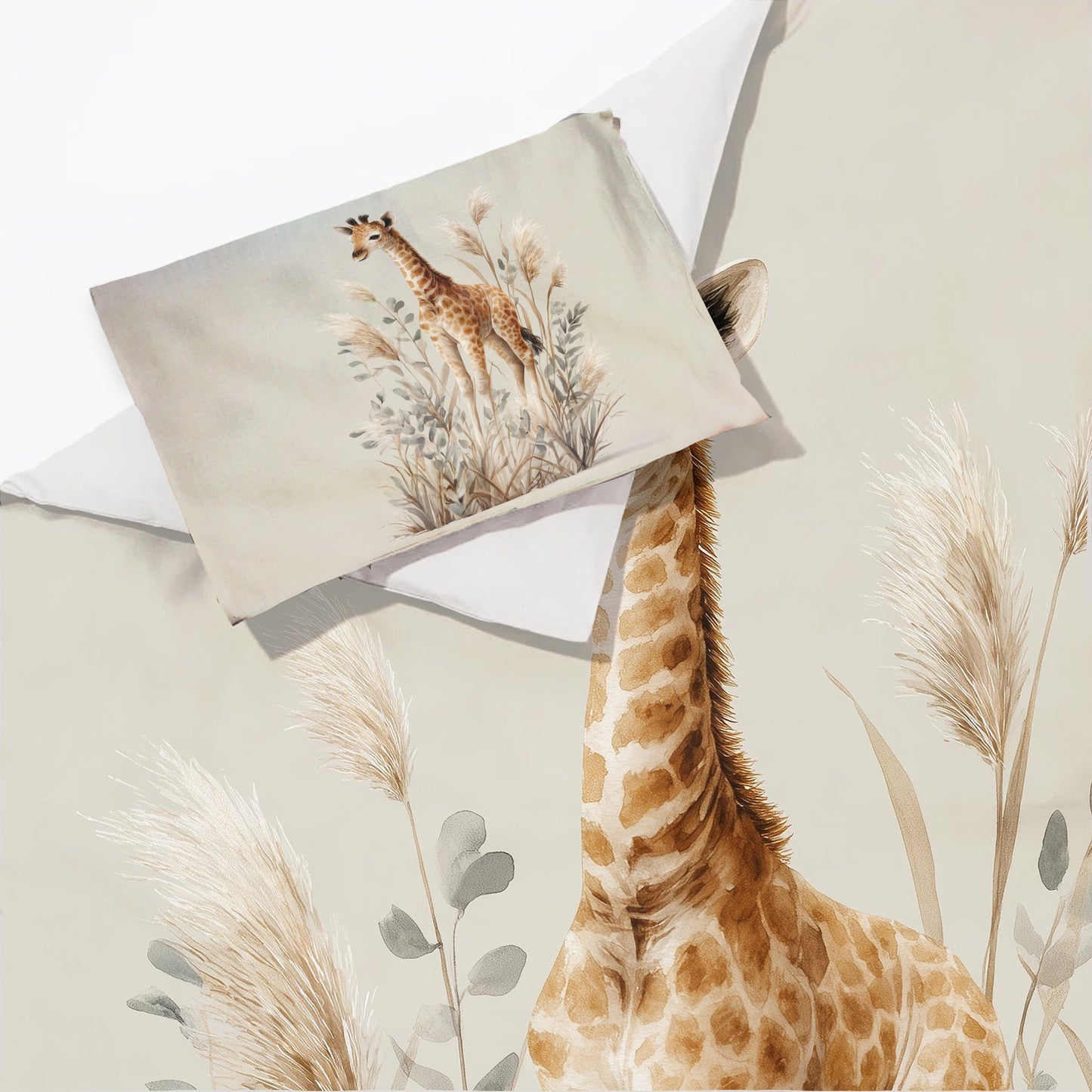 Baby Giraffe Cot Set by Wikus Schalkwyk