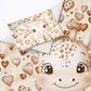 Baby Giraffe Hearts Cot Set by Mark van Vuuren