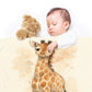 Baby Giraffe Watercolor Baby Fleece Blanket by Nathan Pieterse