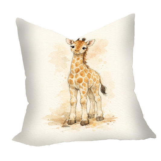 Baby Giraffe Watercolor Kids Scatter by Nathan Pieterse