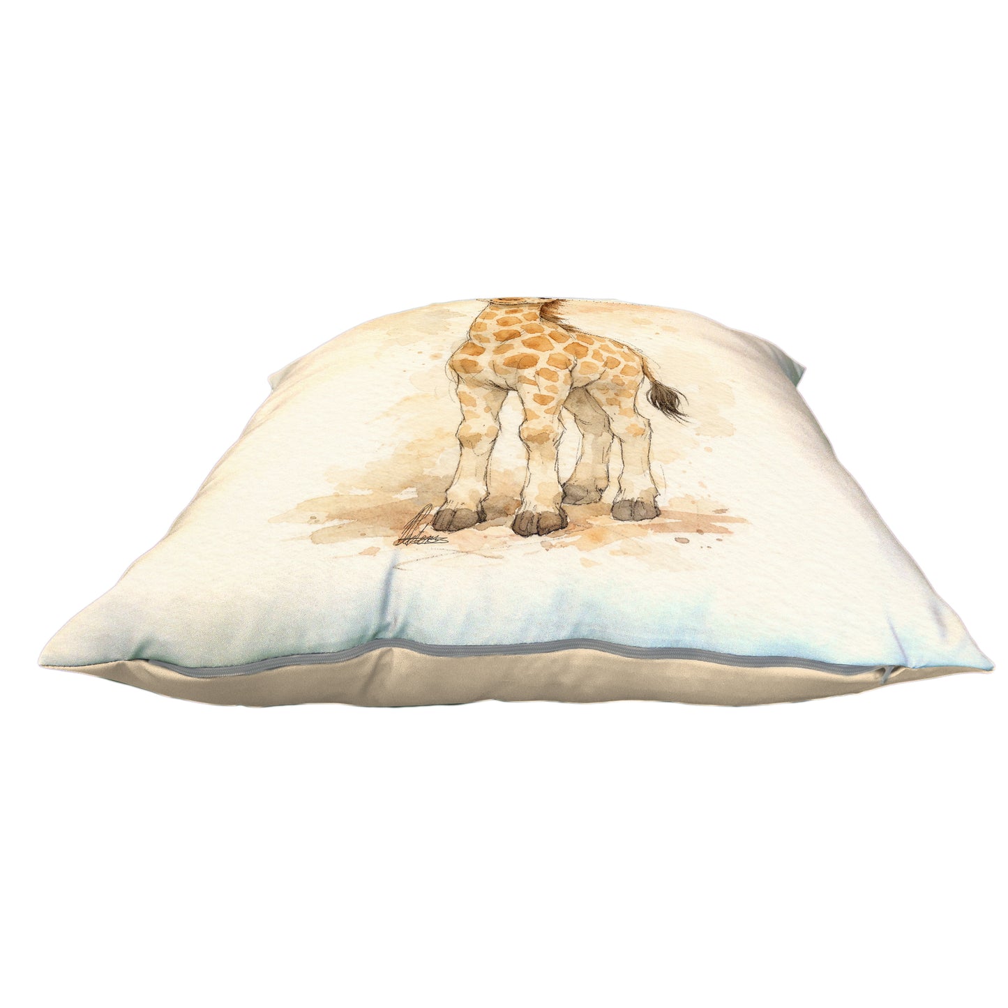 Baby Giraffe Watercolor Kids Scatter by Nathan Pieterse