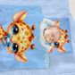 Baby Giraffe with Dummy Cot Set