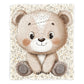 Baby Grizzly Bear Baby Fleece Blanket by Mark van Vuuren