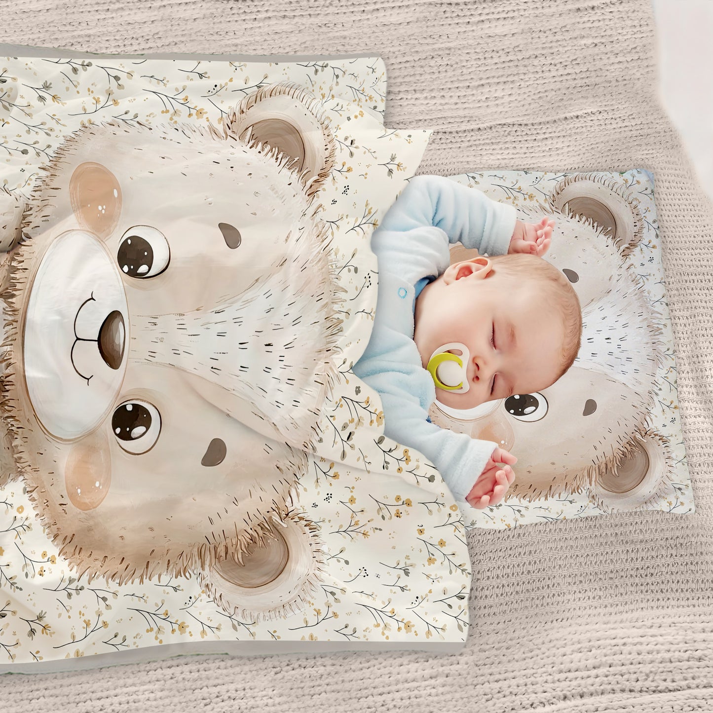 Baby Grizzly Cot Set by Mark van Vuuren