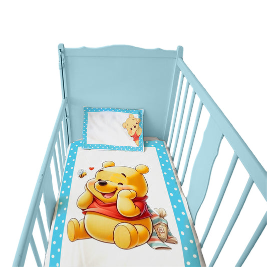 Baby Honey Bear Cot Set