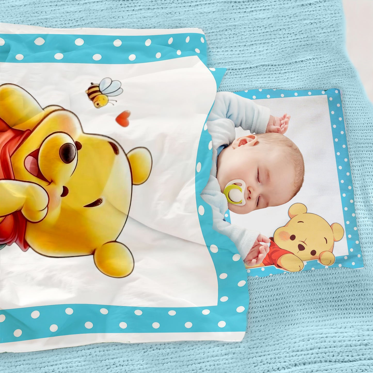 Baby Honey Bear Cot Set