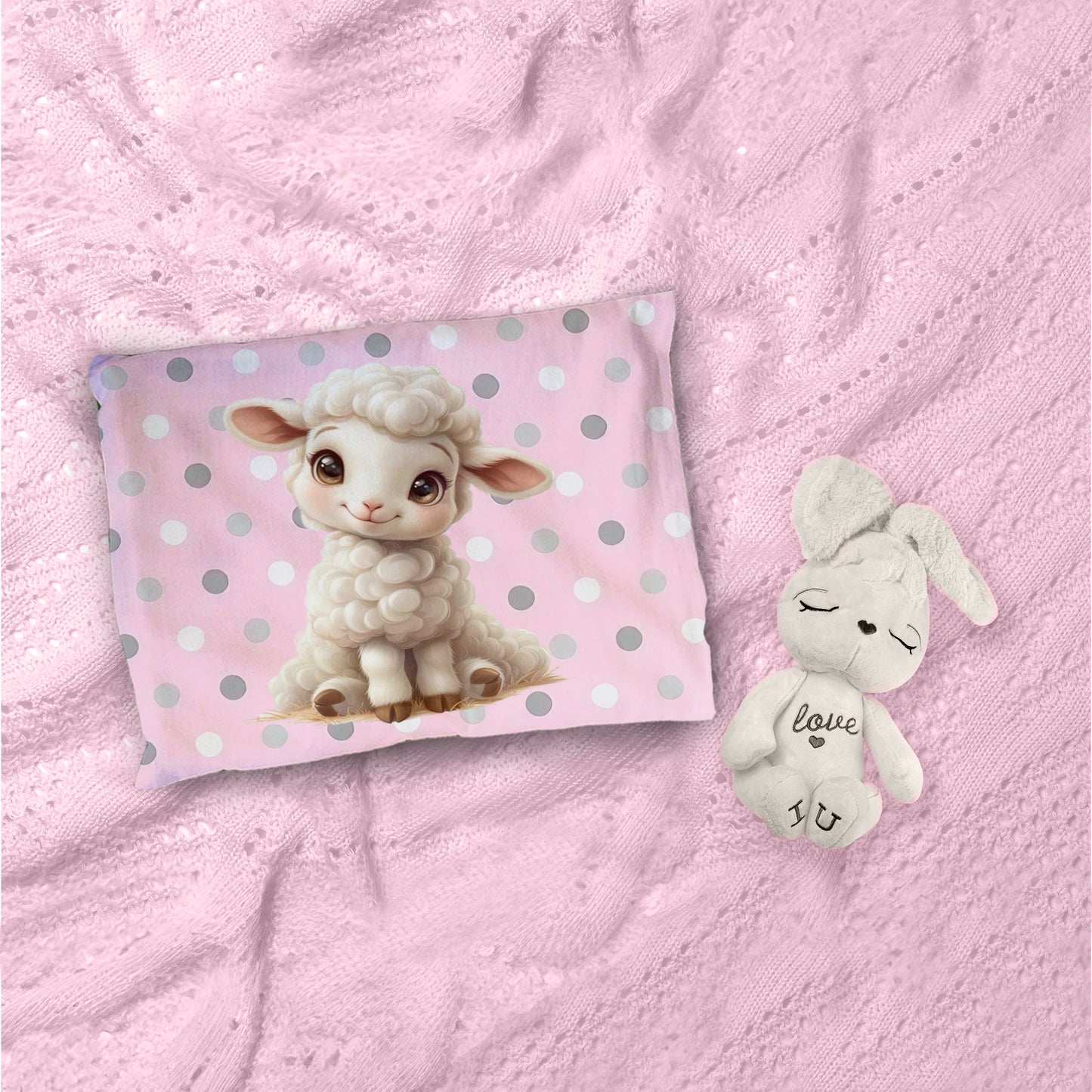 Baby Lamb Cot Set