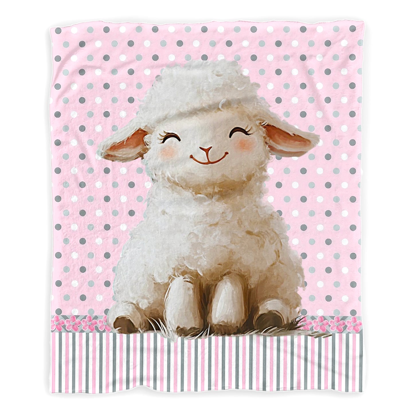 Baby Lamb Minky Blanket