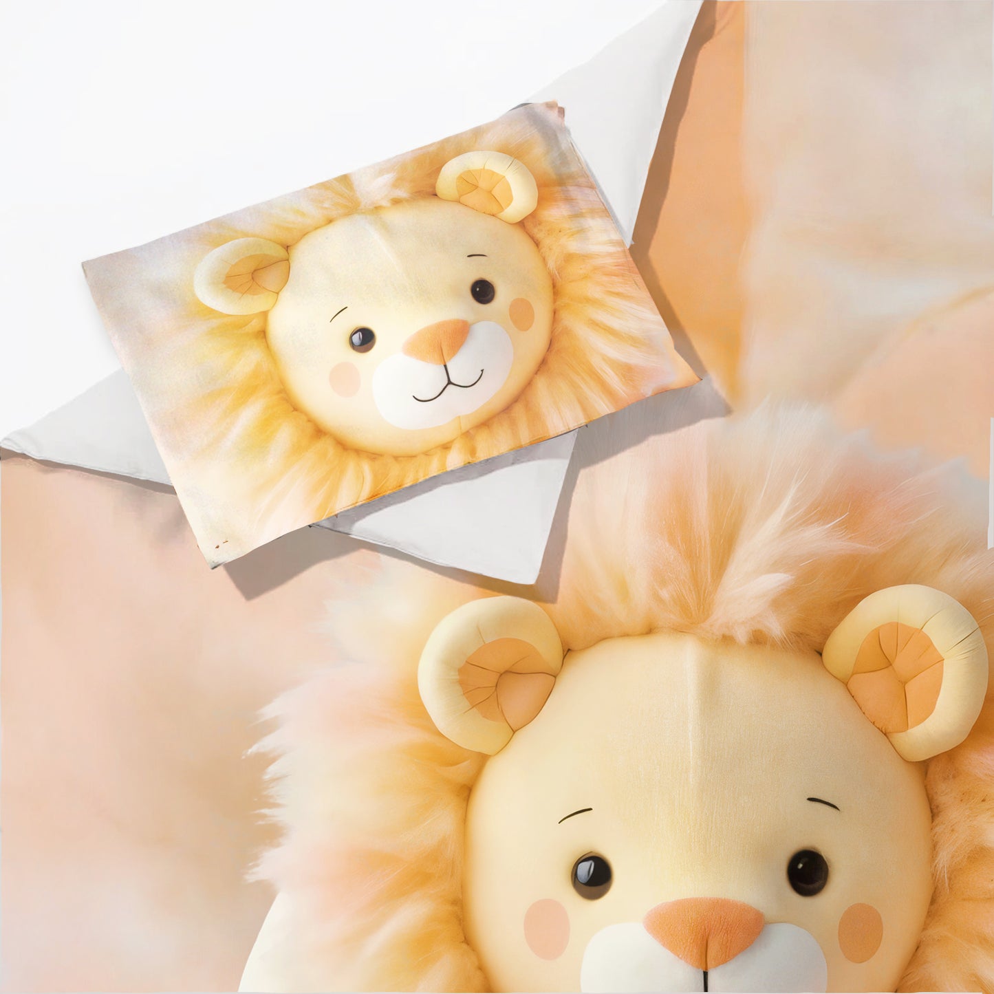 Baby Lion Teddy Cot Set