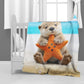 Baby Otter Love Baby Fleece Blanket
