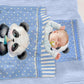 Baby Panda Cot Set