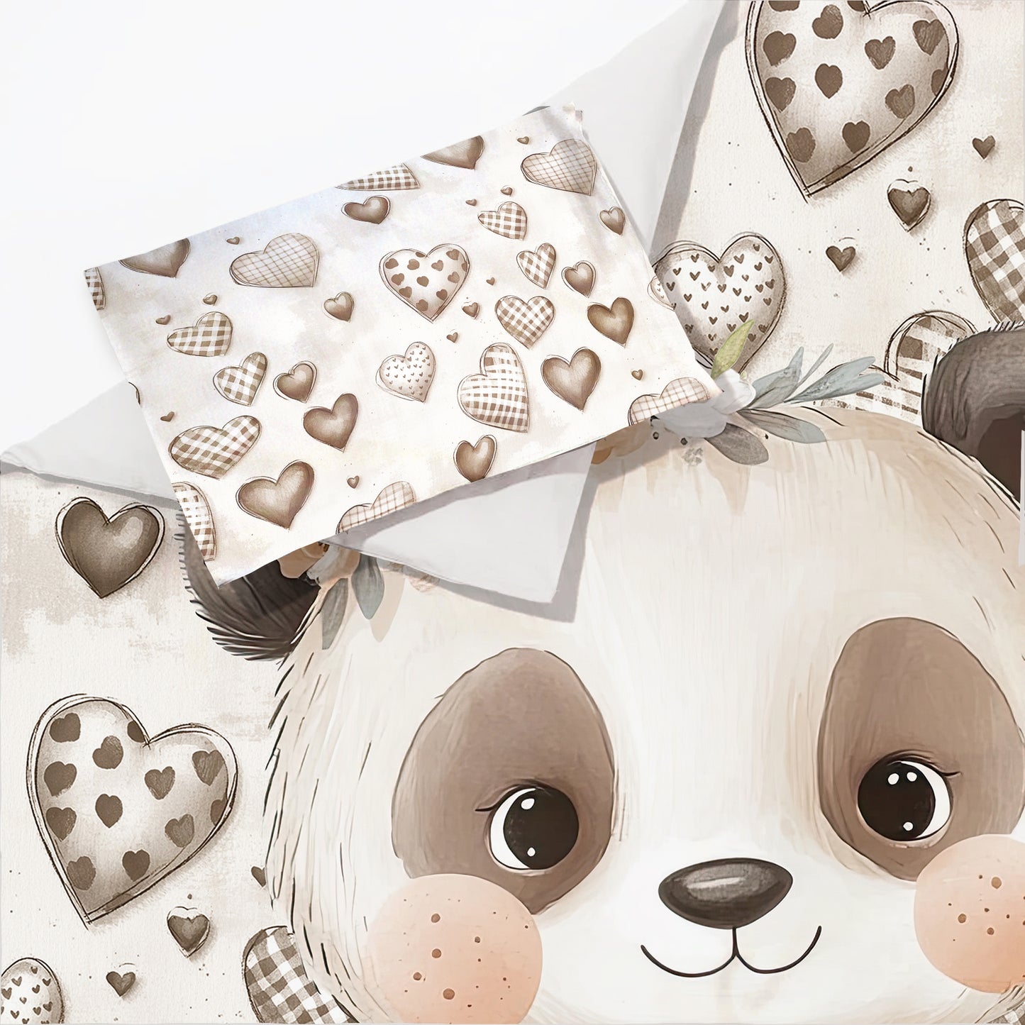 Baby Panda Cot Set by Mark van Vuuren