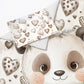 Baby Panda Cot Set by Mark van Vuuren