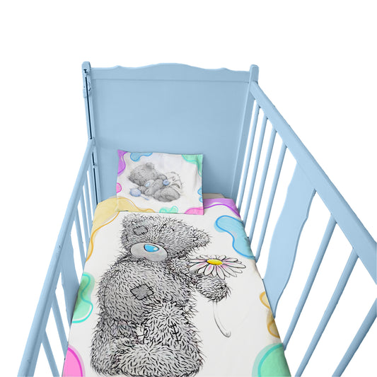 Baby Puff Bear Cot Set