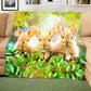 Baby Rabbit Light Weight Fleece Blanket