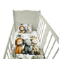 Baby Safari Animals Cot Set by Wikus Schalkwyk