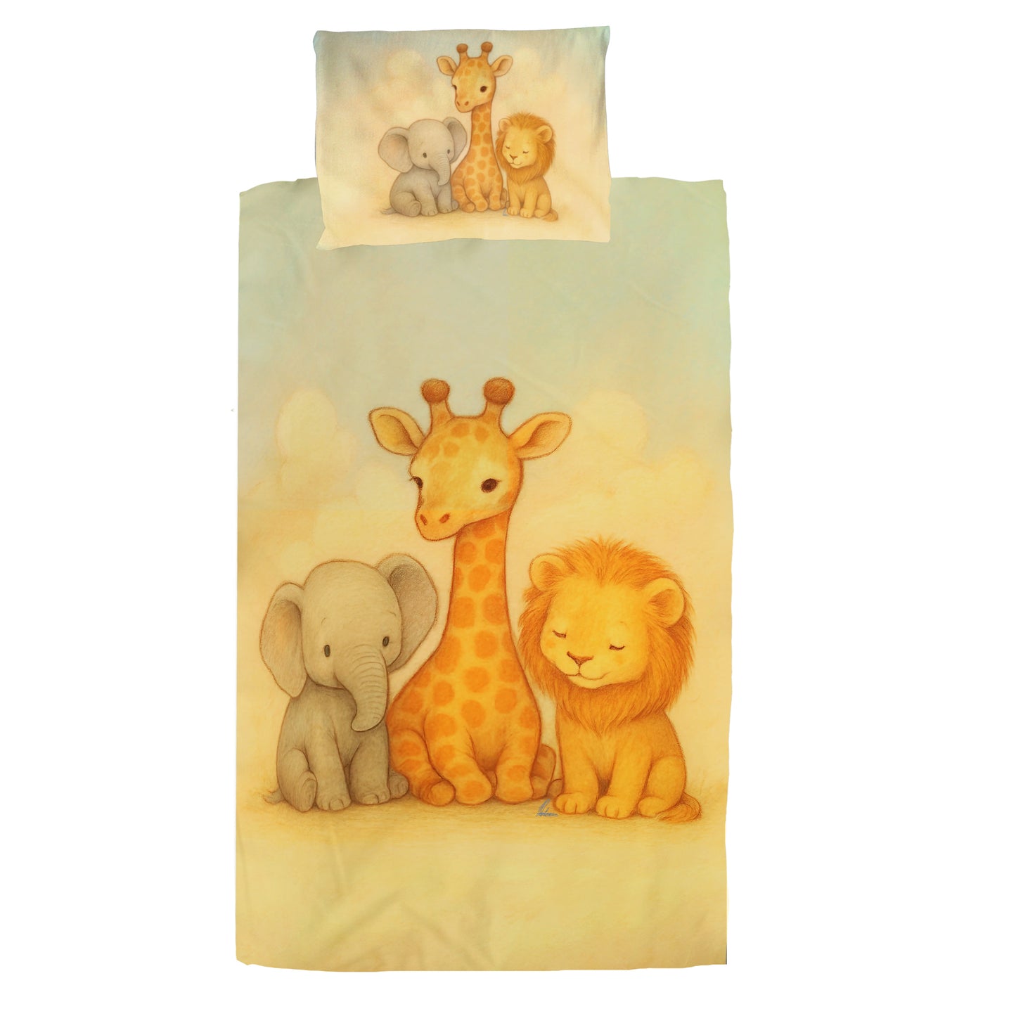 Baby Safari Friends Cot Set by Nathan Pieterse