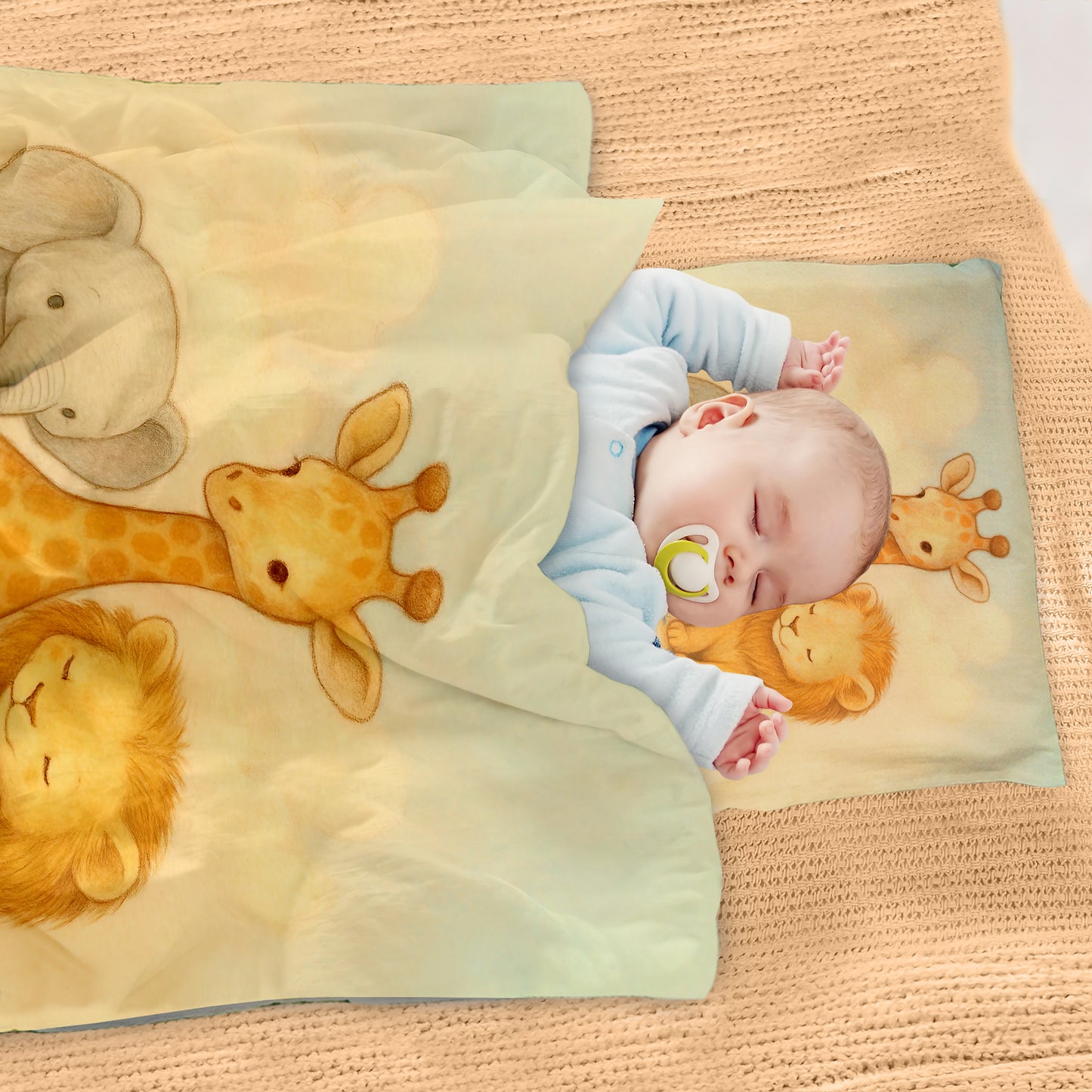 Baby Safari Friends Cot Set by Nathan Pieterse