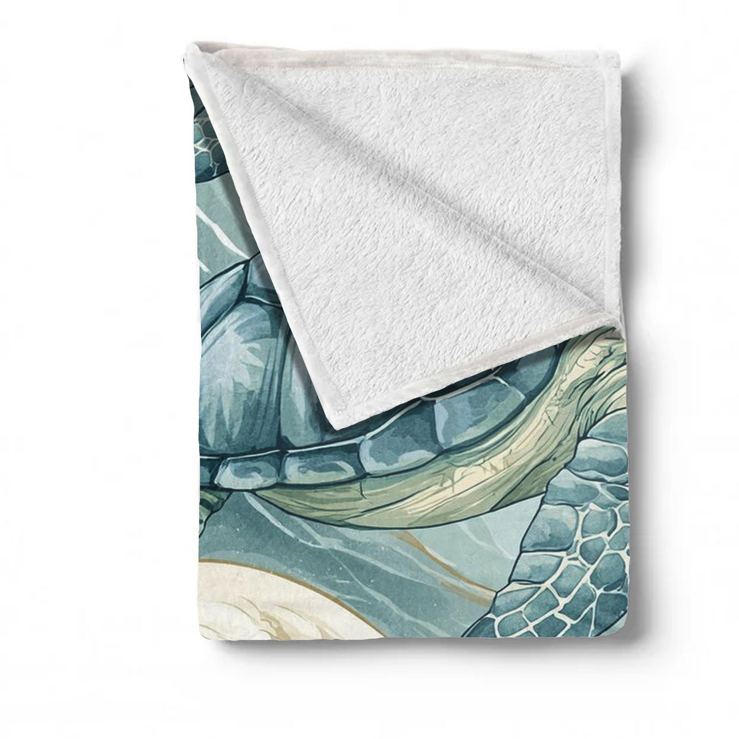 Baby Sea Turtle by Wikus Schalkwyk Baby Fleece Blanket