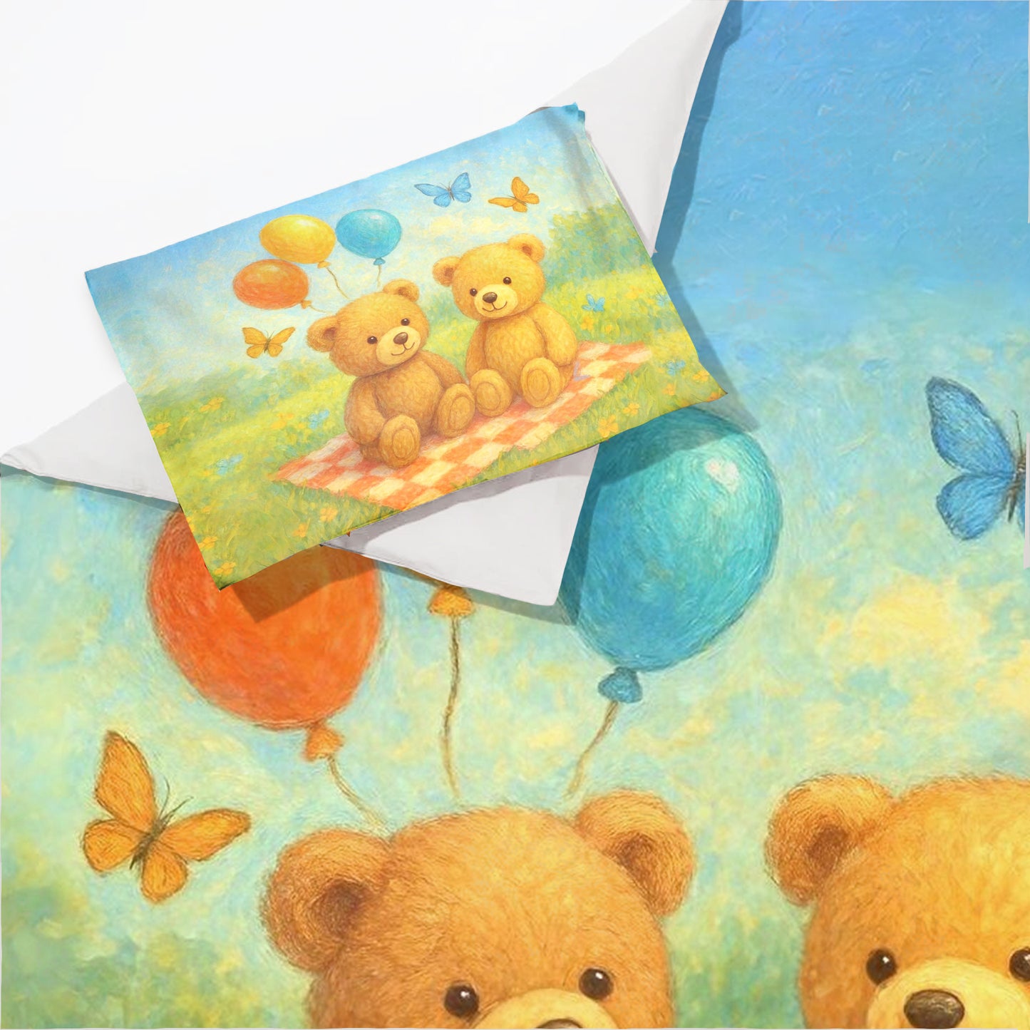 Baby Teddy Bear Picnic Cot Set by Nathan Pieterse