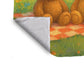 Baby Teddy Bear Picnic Baby Fleece  Blanket by Nathan Pieterse