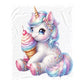 Baby Unicorn Baby Fleece Blanket