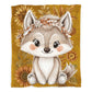 Baby Wolf Baby Fleece Blanket by Mark van Vuuren