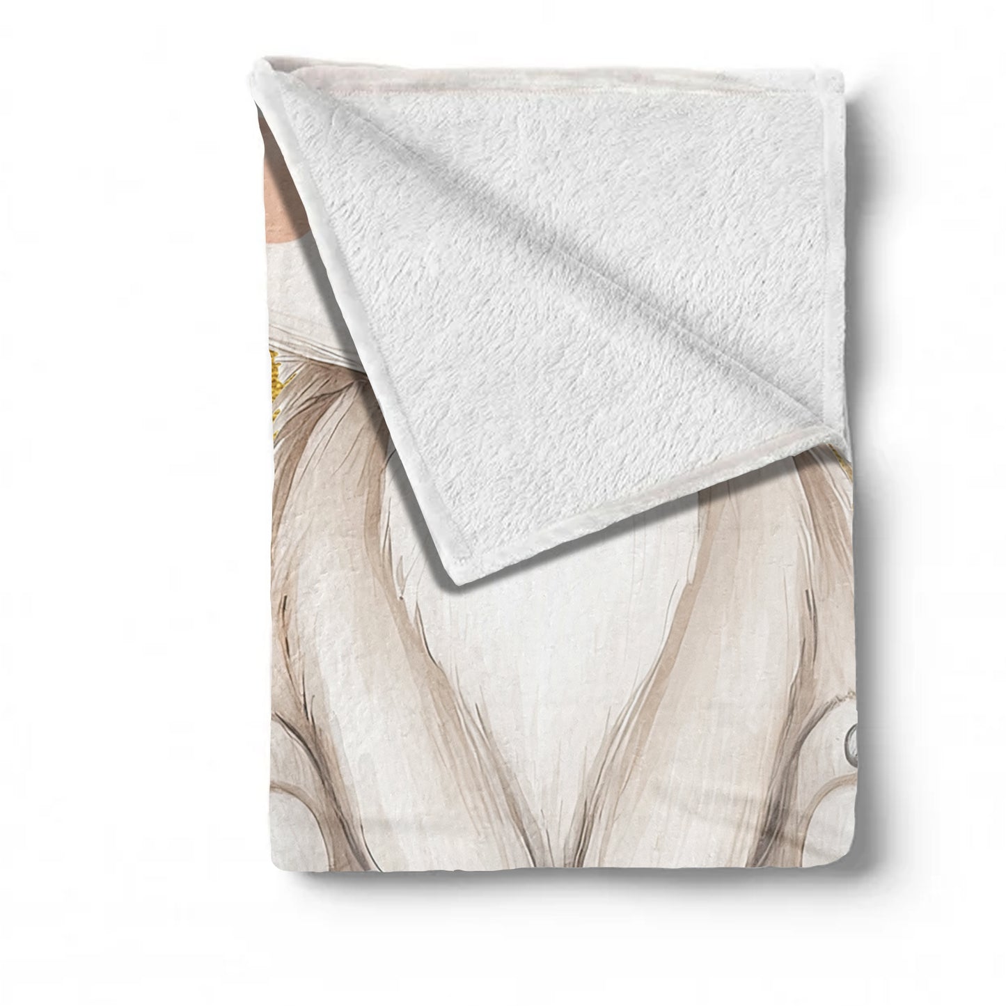 Baby Wolf Baby Fleece Blanket by Mark van Vuuren