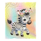 Baby Zebra Baby Fleece Blanket