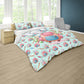 Backpack Baby Elephant Kids Duvet Cover Set
