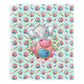 Backpack Elephant Baby Fleece Blanket