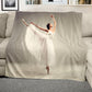 Ballerina Light Weight Fleece Blanket
