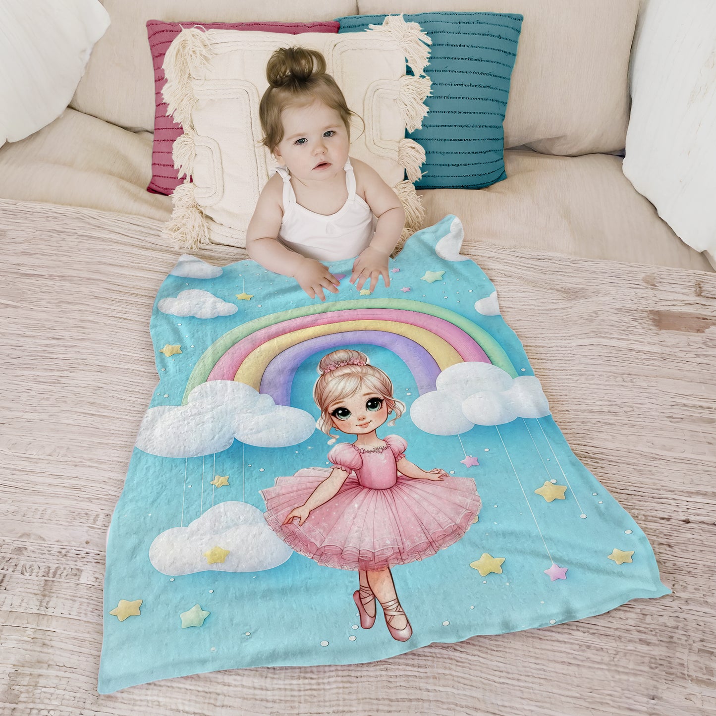 Ballerina Toddler Fleece Balnket