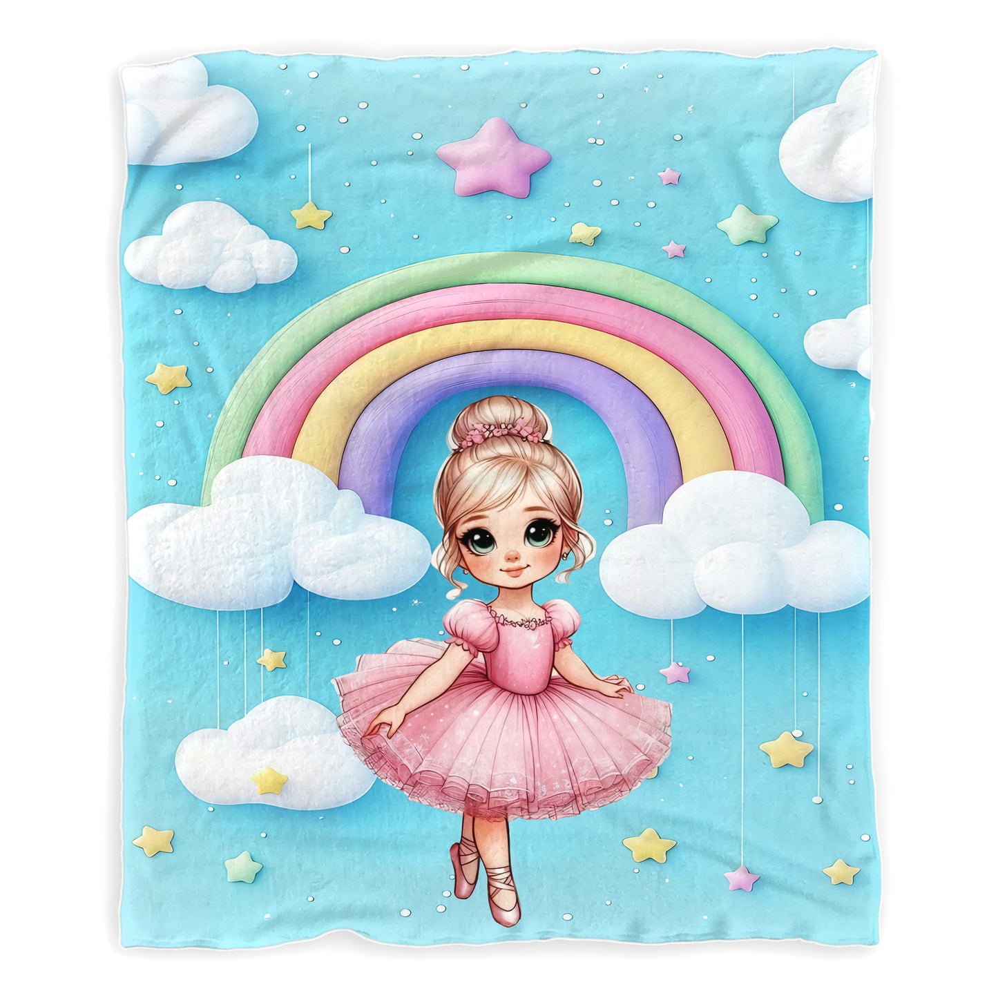 Ballerina Toddler Fleece Balnket