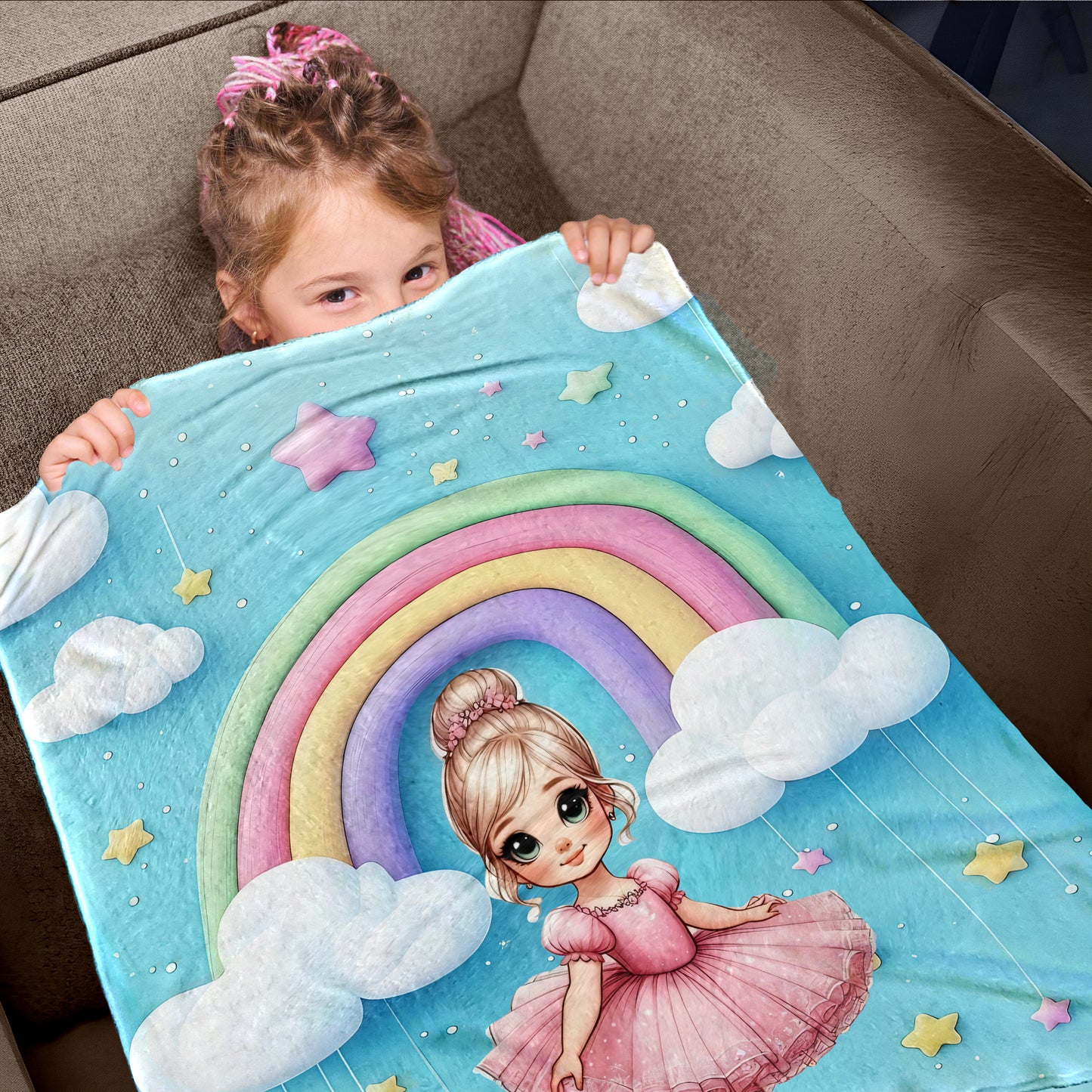 Ballerina Toddler Fleece Balnket