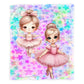 Ballet Dancers Toddler Fleece Blanket