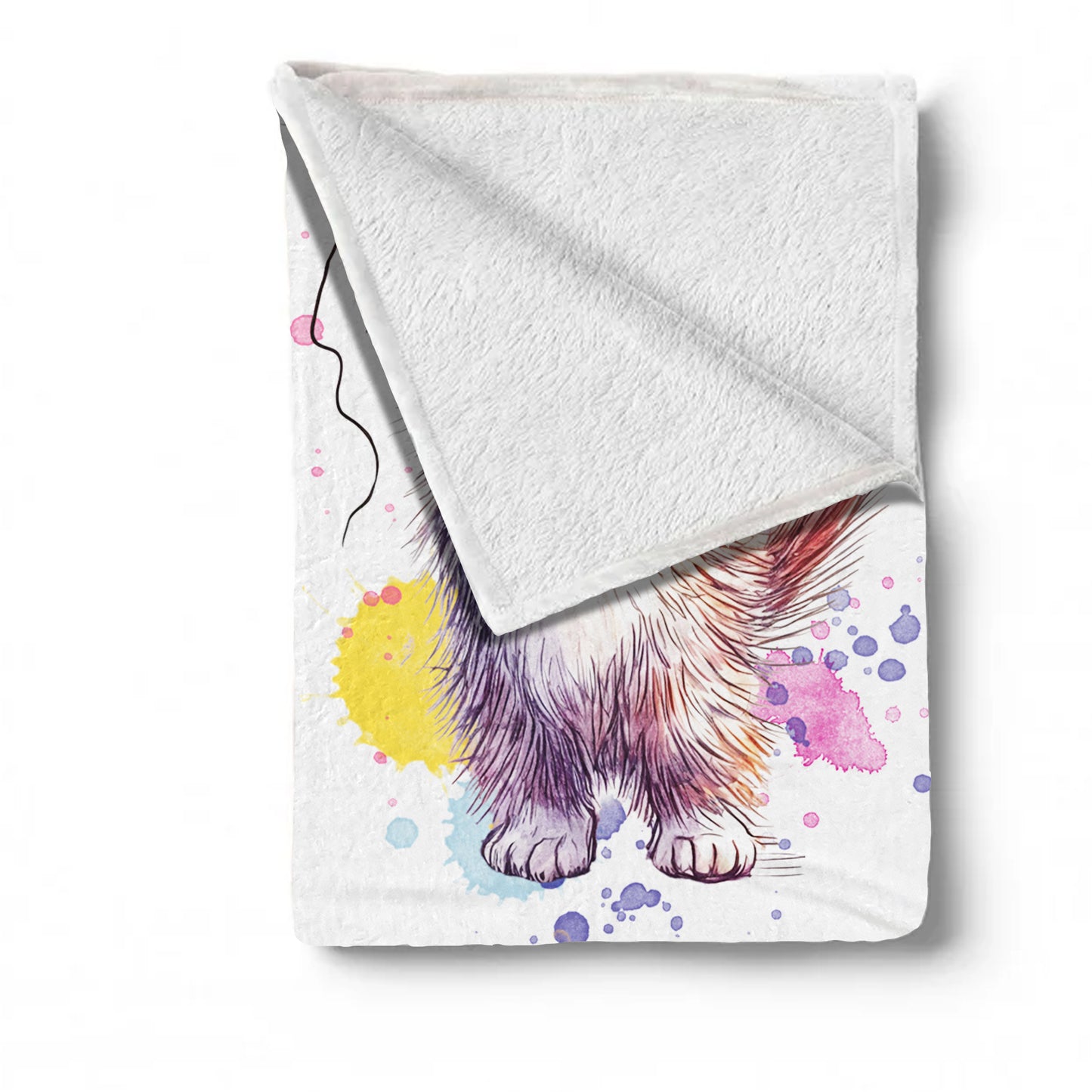 Balloon Kitten Baby Fleece Blanket