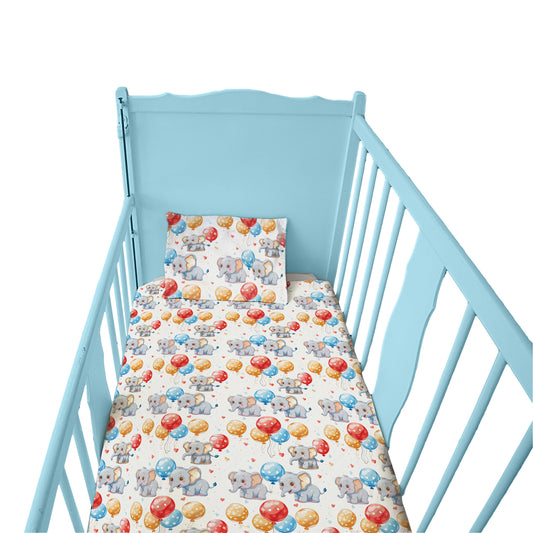 Balloons Cot Set