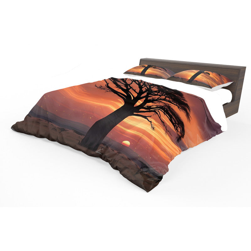 Baobab Sunset Glow Duvet Cover Set by Nathan Pieterse